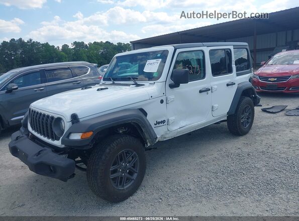 1C4PJXDN6SW501856 2025 JEEP WRANGLER White Vista tres cuartos delantera izquierda