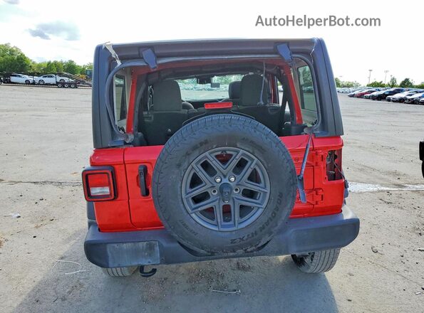 1C4PJXDN7SW524000 2025 JEEP WRANGLER Red Vista trasera