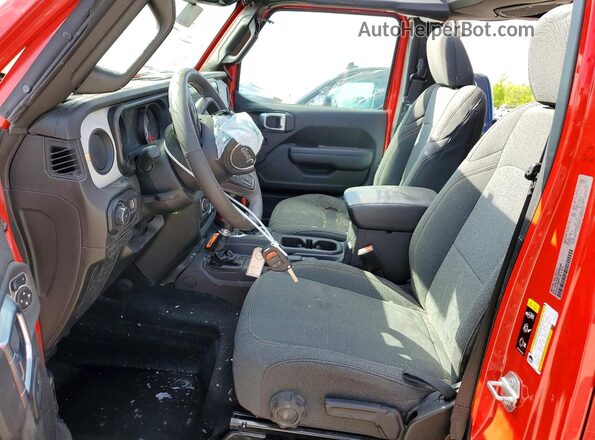 1C4PJXDN7SW524000 2025 JEEP WRANGLER Red Vista interior delantera