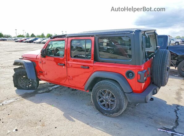 1C4PJXDN7SW524000 2025 JEEP WRANGLER Red Trasero izquierdo