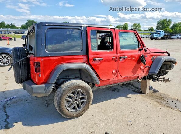1C4PJXDN7SW524000 2025 JEEP WRANGLER Red Trasero derecho