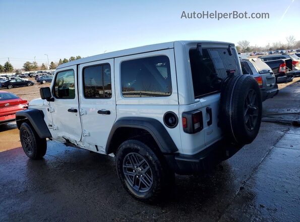 1C4PJXDN7SW637865 2025 JEEP WRANGLER White Հետևի ձախ