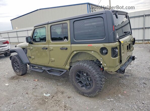 1C4PJXDN8SW511000 2025 JEEP WRANGLER Green Հետևի ձախ