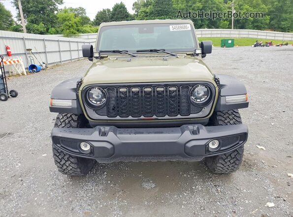 1C4PJXDN8SW511000 2025 JEEP WRANGLER Green Դիմացի տեսք