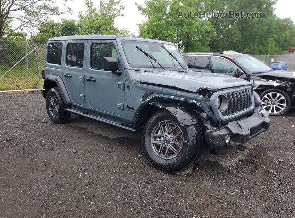 1C4PJXDN8SW643500 2025 JEEP WRANGLER Gray წინა მარჯვენა