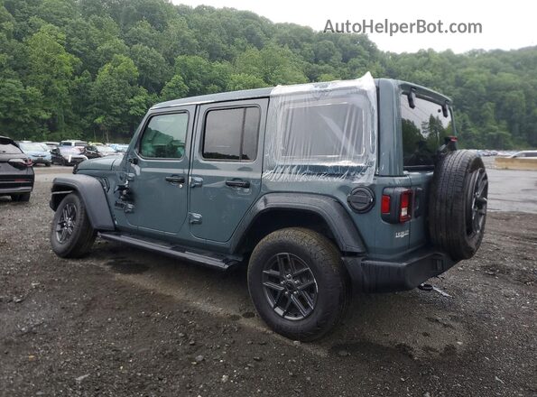 1C4PJXDN8SW643500 2025 JEEP WRANGLER Gray უკანა მარცხენა