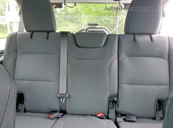 1C4PJXDN8SW643500 2025 JEEP WRANGLER Gray უკანა სავარძლების ხედი