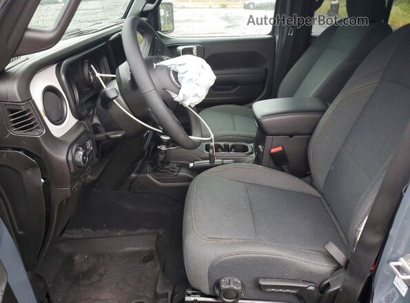 1C4PJXDN8SW643500 2025 JEEP WRANGLER Gray წინა სალონის ხედი