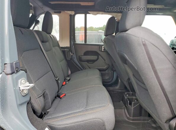1C4PJXDN8SW643500 2025 JEEP WRANGLER Gray უკანა სალონის ხედი