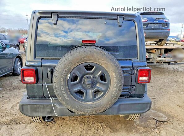 1C4PJXDN8SW654545 2025 JEEP WRANGLER Черный Вид сзади