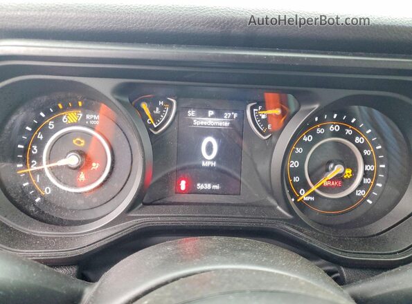 1C4PJXDN8SW654545 2025 JEEP WRANGLER Черный Вид щитка приборов