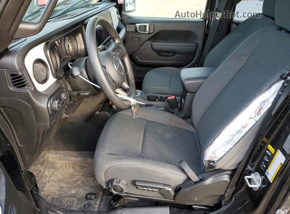 1C4PJXDN8SW654545 2025 JEEP WRANGLER Черный Вид салона спереди