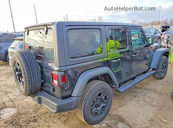 1C4PJXDN8SW654545 2025 JEEP WRANGLER Черный Задняя правая четверть