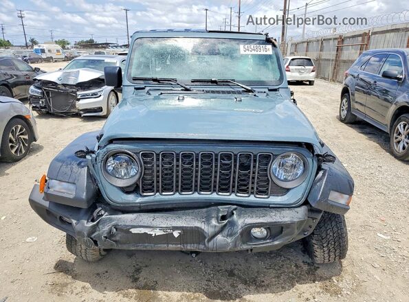 1C4PJXDN8TW192053 2026 JEEP WRANGLER Teal Դիմացի տեսք