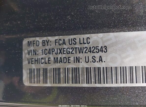 1C4PJXEG2TW242543 2026 JEEP WRANGLER Gray Engine compartment view
