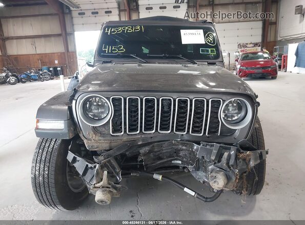 1C4PJXEG2TW242543 2026 JEEP WRANGLER Gray Front view