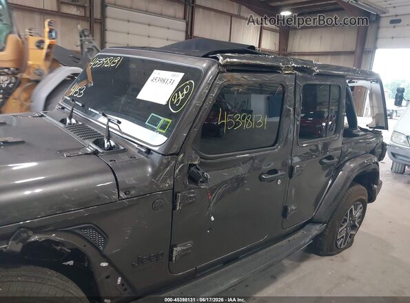 1C4PJXEG2TW242543 2026 JEEP WRANGLER Gray Rear interior view
