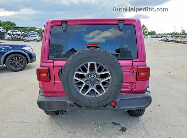 1C4PJXEG5RW337350 2024 JEEP WRANGLER Pink Rear view