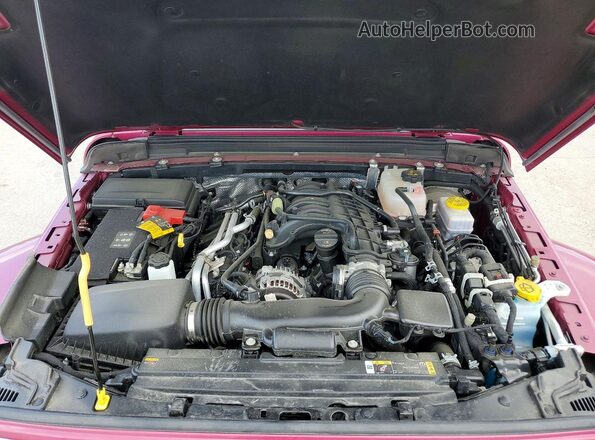 1C4PJXEG5RW337350 2024 JEEP WRANGLER Pink Engine compartment view