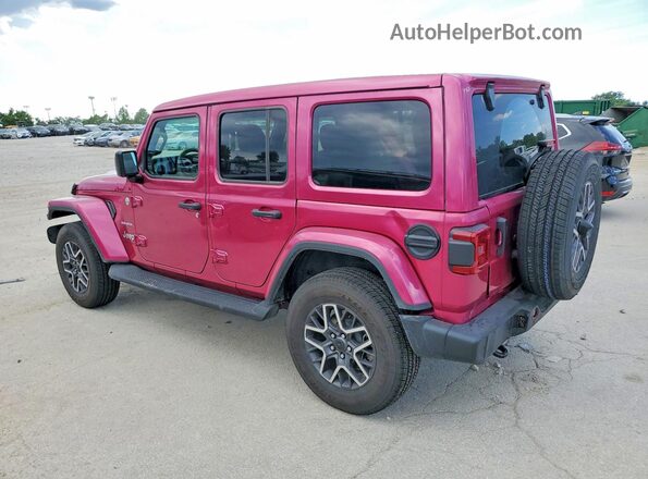 1C4PJXEG5RW337350 2024 JEEP WRANGLER Pink Rear left