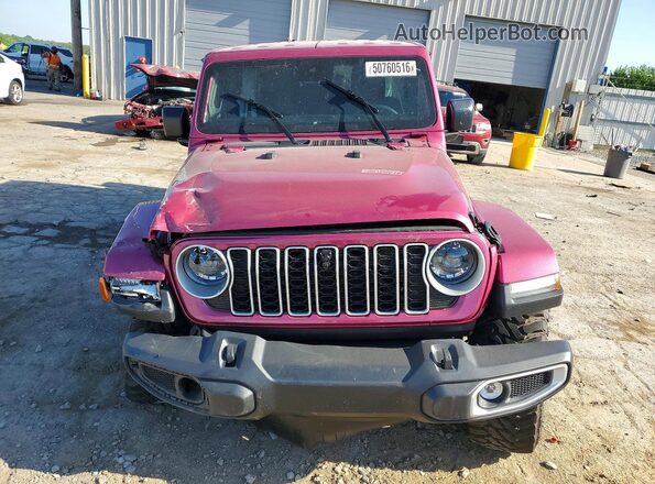 1C4PJXEGXRW330765 2024 JEEP WRANGLER Pink წინა ხედი