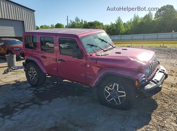 1C4PJXEGXRW330765 2024 JEEP WRANGLER Pink წინა მარჯვენა