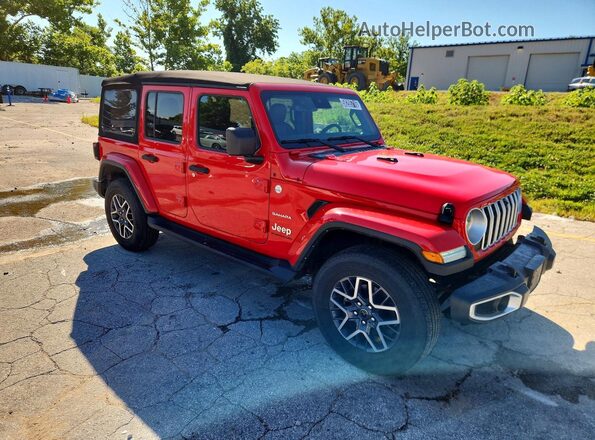 1C4PJXEN0RW132730 2024 JEEP WRANGLER Red Delantero derecho