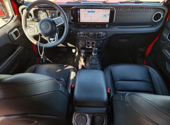 1C4PJXEN0RW132730 2024 JEEP WRANGLER Red Vista del salpicadero