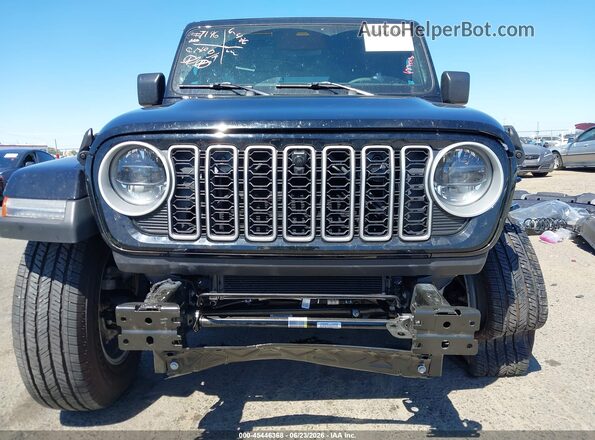 1C4PJXEN3SW656721 2025 JEEP WRANGLER Black წინა ხედი