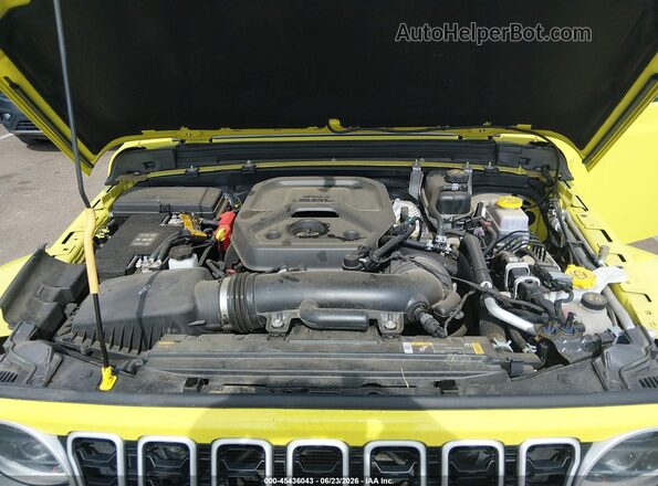 1C4PJXEN5RW180949 2024 JEEP WRANGLER Yellow Հետևի տեսք