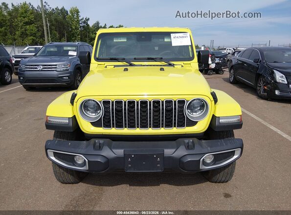 1C4PJXEN5RW180949 2024 JEEP WRANGLER Yellow Սալոնի հետևի տեսք