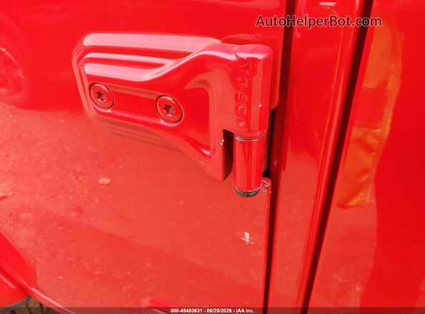 1C4PJXEN7SW598161 2025 JEEP WRANGLER Red Դիմացի տեսք