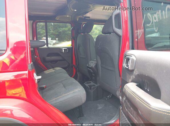 1C4PJXEN7SW598161 2025 JEEP WRANGLER Red VIN կոդի պիտակի տեսք