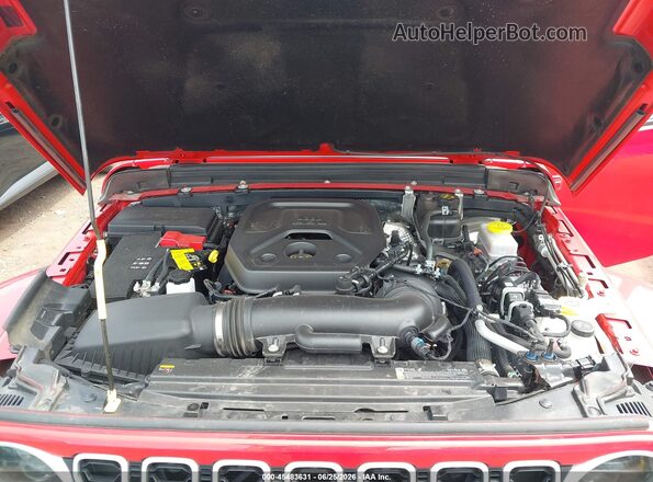 1C4PJXEN7SW598161 2025 JEEP WRANGLER Red Հետևի տեսք