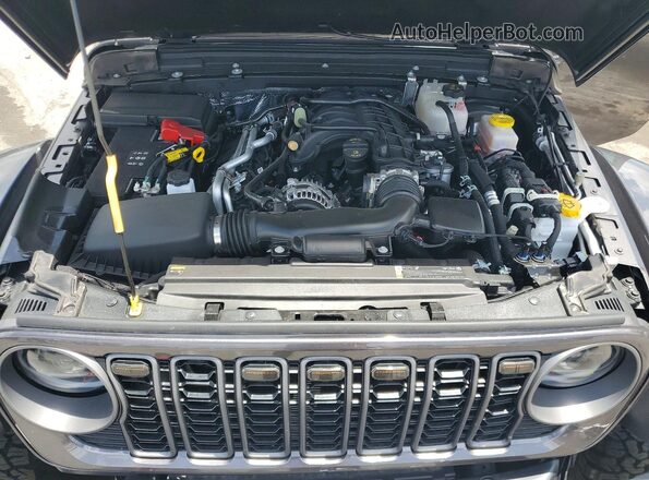 1C4PJXFG0SW660063 2025 JEEP WRANGLER Серый Вид подкапотного пространства