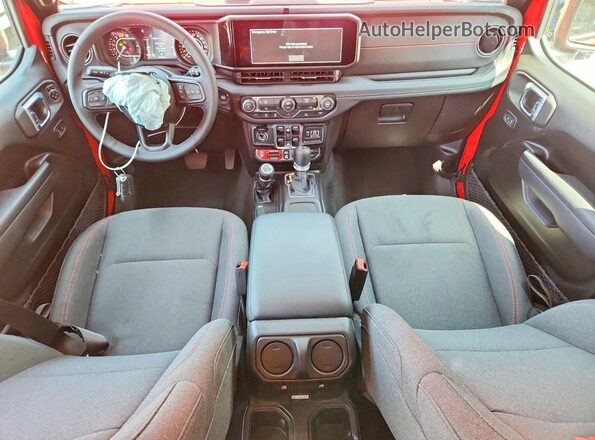 1C4PJXFG5TW244334 2026 JEEP WRANGLER Red Widok deski rozdzielczej