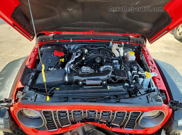 1C4PJXFG5TW244334 2026 JEEP WRANGLER Red Widok komory silnika