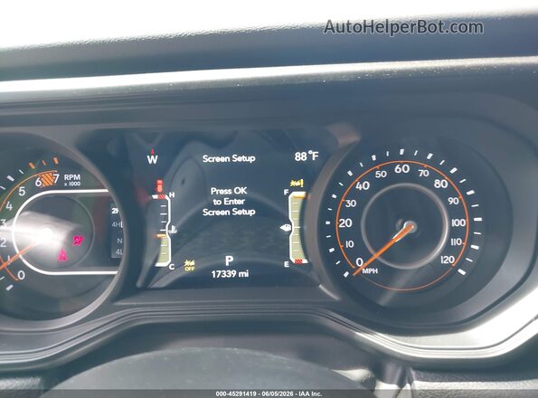 1C4PJXFG6RW301732 2024 JEEP WRANGLER Gray Հետևի նստատեղերի տեսք