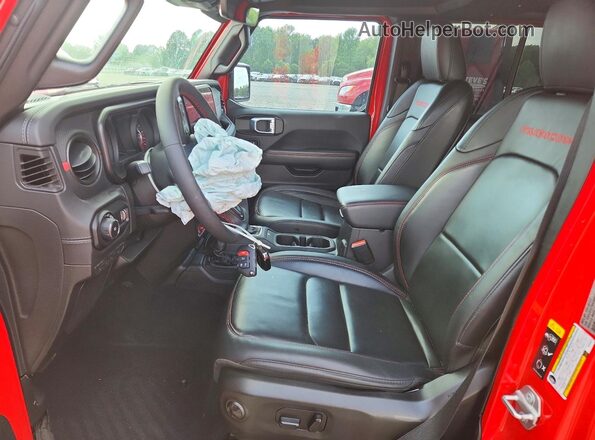 1C4PJXFG7RW320578 2024 JEEP WRANGLER Red Вид салону спереду