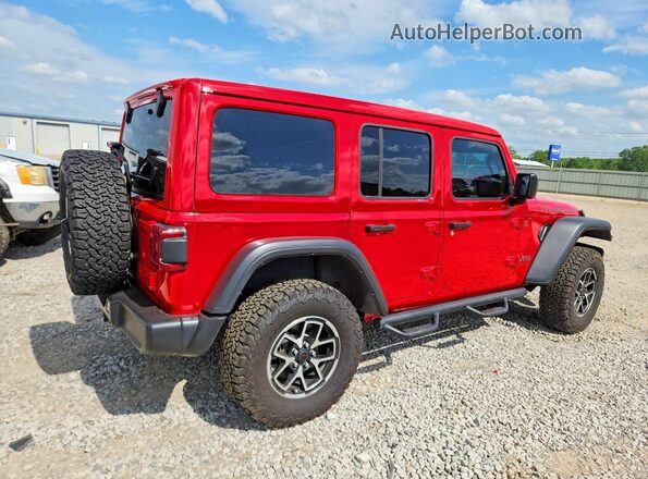 1C4PJXFG7RW320578 2024 JEEP WRANGLER Red Задня права чверть