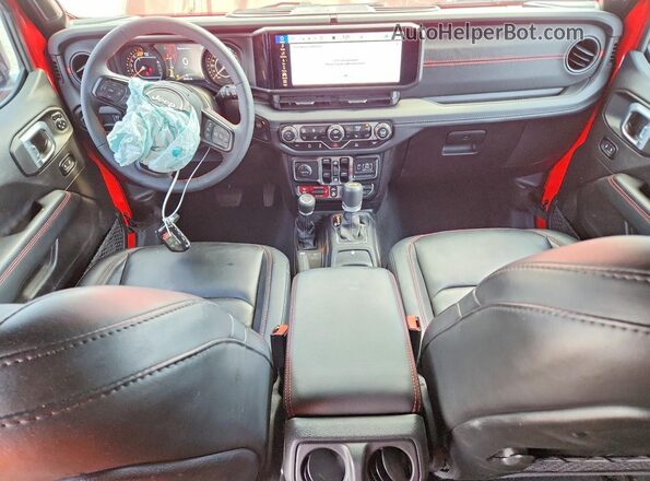 1C4PJXFG7RW320578 2024 JEEP WRANGLER Red Вид панелі приладів