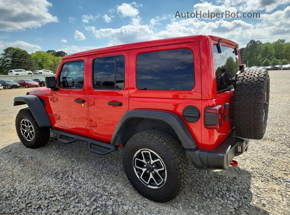 1C4PJXFG7RW320578 2024 JEEP WRANGLER Red Задня ліва чверть
