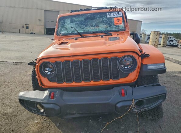 1C4PJXFG8SW593471 2025 JEEP WRANGLER Orange Widok z przodu