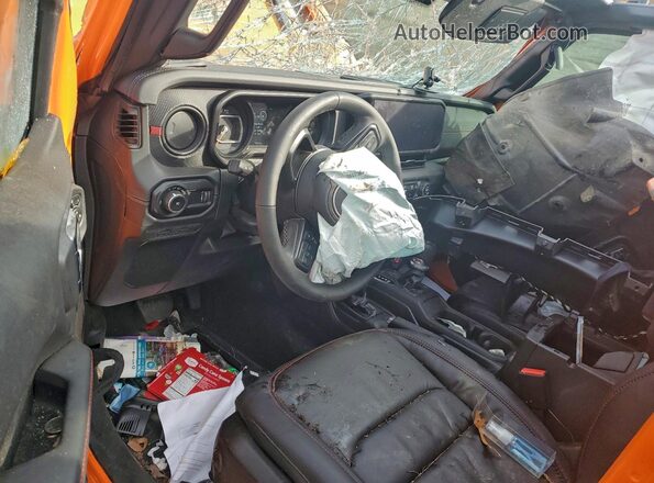 1C4PJXFG8SW593471 2025 JEEP WRANGLER Orange Widok deski rozdzielczej