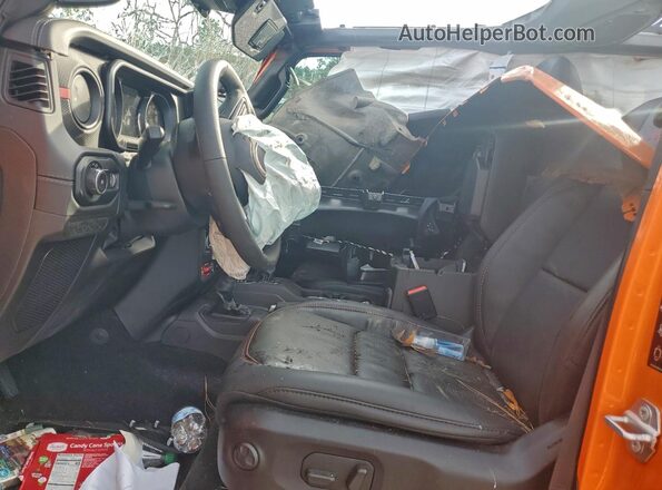 1C4PJXFG8SW593471 2025 JEEP WRANGLER Orange Widok wnętrza z przodu