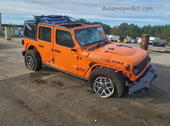 1C4PJXFG8SW593471 2025 JEEP WRANGLER Orange Przód prawy