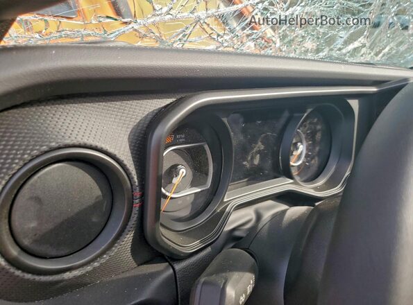 1C4PJXFG8SW593471 2025 JEEP WRANGLER Orange Widok zestawu wskaźników
