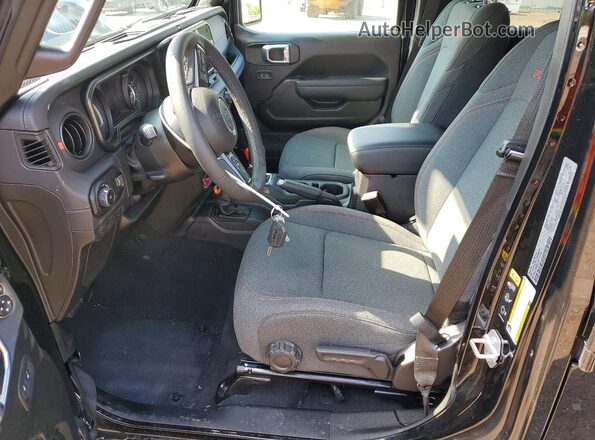 1C4PJXFN1TW268340 2026 JEEP WRANGLER Black Front interior view
