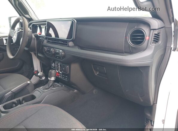 1C4PJXFN4SW644396 2025 JEEP WRANGLER White წინა სალონის ხედი