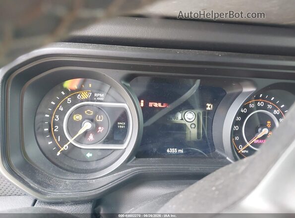 1C4PJXFN4SW644396 2025 JEEP WRANGLER White უკანა სავარძლების ხედი